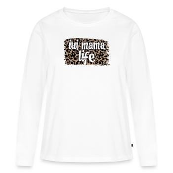Stolze IUI Mama IUI Intrauterine Insemination Mama - Frauen Premium Bio Langarmshirt - Weiß - Vorne - Julia (174cm)