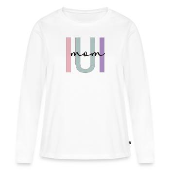 Stolze IUI Mama IUI Intrauterine Insemination Mama - Frauen Premium Bio Langarmshirt - Weiß - Vorne - Julia (174cm)