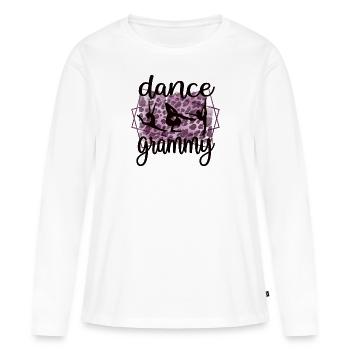 Proud Dance Grammy Grandma Par Dancer Dance Grammy - T-shirt manches longues Premium bio Femme - blanc - Devant - Julia (174cm)
