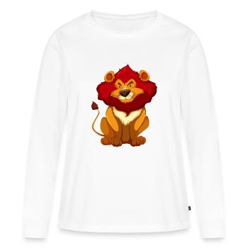 Safari Zoo Animal Safari Zoo - T-shirt manches longues Premium bio Femme - blanc - Devant - Julia (174cm)