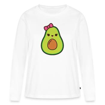 Avocado Daughter - Frauen Premium Bio Langarmshirt - Weiß - Vorne - Julia (174cm)