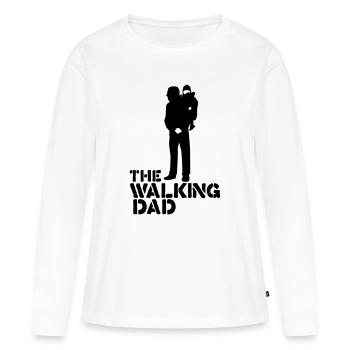 the - T-shirt manches longues Premium bio Femme - blanc - Devant - Julia (174cm)