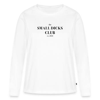 The Small Dicks Club 2020 Mariage de célibataires - T-shirt manches longues Premium bio Femme - blanc - Devant - Julia (174cm)