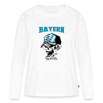 Bavaria - Women's Premium Organic Long Sleeve Shirt - white - Front - Julia (174cm)