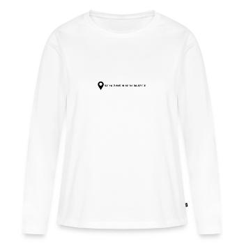 Braunschweig coordinates - Women's Premium Organic Long Sleeve Shirt - white - Front - Julia (174cm)