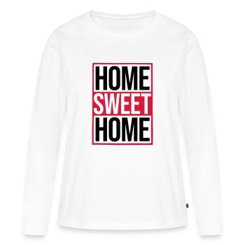 Home Sweet Home - Women's Premium Organic Long Sleeve Shirt - white - Front - Julia (174cm)