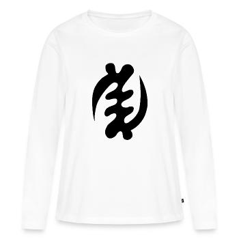 Supremacy of God - Women's Premium Organic Long Sleeve Shirt - white - Front - Julia (174cm)