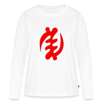Supremacy of God - Women's Premium Organic Long Sleeve Shirt - white - Front - Julia (174cm)