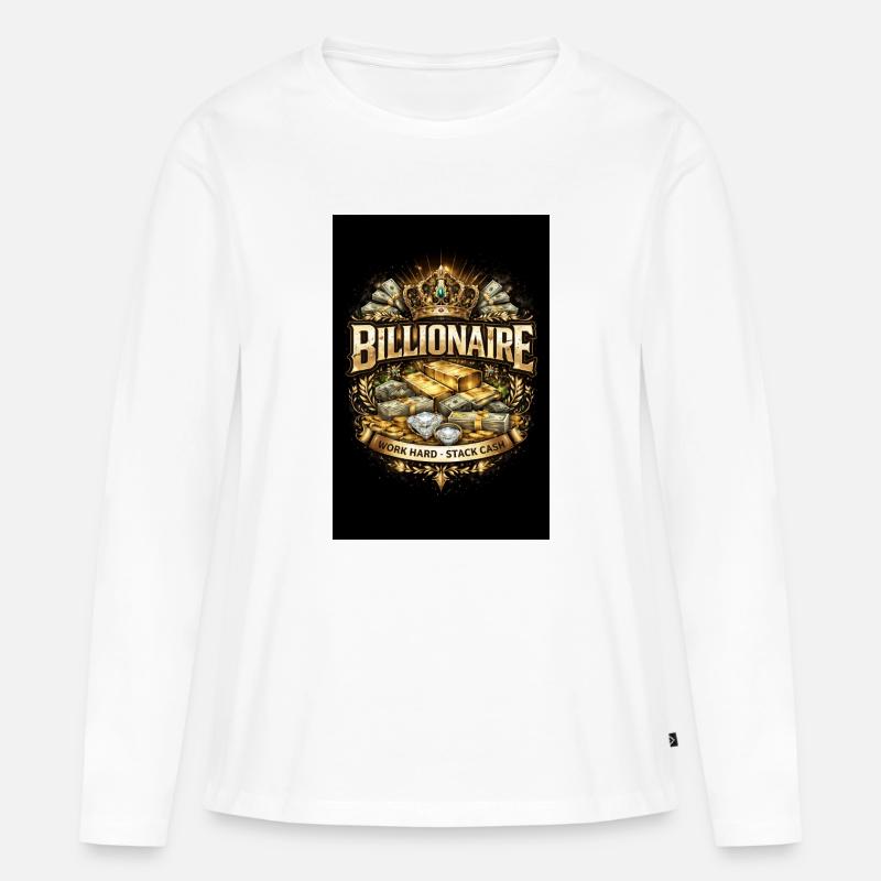 6D0F5E12-D063-4FDD-AC08-1CA5FF0643D0 - Women's Premium Organic Long Sleeve Shirt - white