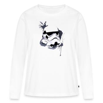 guard - Women's Premium Organic Long Sleeve Shirt - white - Front - Julia (174cm)