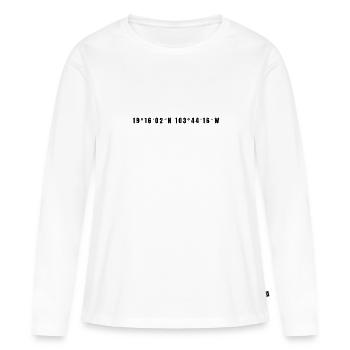 Villa de Álvarez, Mexique - T-shirt manches longues Premium bio Femme - blanc - Devant - Julia (174cm)