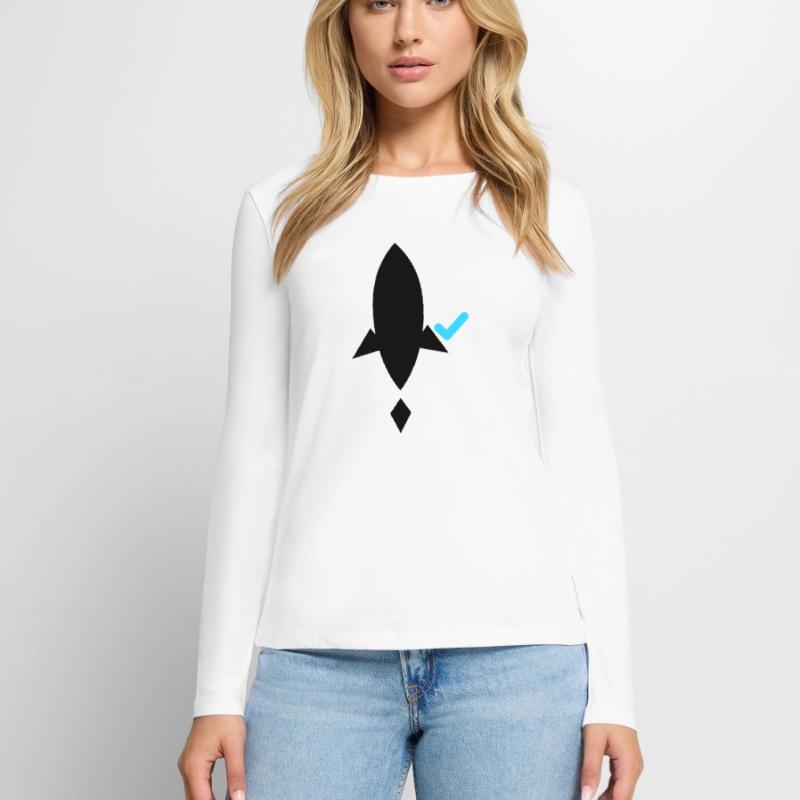Ship it (after tests pass) – Developer CI/CD Frauen Premium Bio Langarmshirt