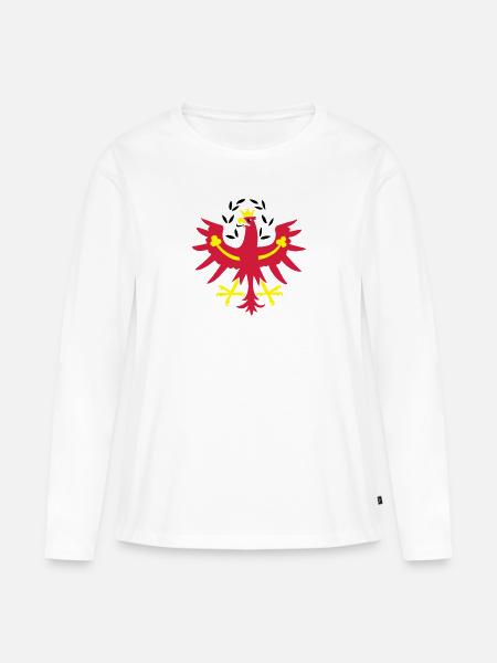 Tiroler Adler - Women's Premium Organic Long Sleeve Shirt - white