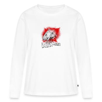 Cod Gadus morhua - Women's Premium Organic Long Sleeve Shirt - white - Front - Julia (174cm)