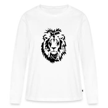 Versprechen - Frauen Premium Bio Langarmshirt - Weiß - Vorne - Julia (174cm)