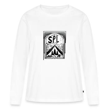 Go Ask Your Spl 9 - Women's Premium Organic Long Sleeve Shirt - white - Front - Julia (174cm)