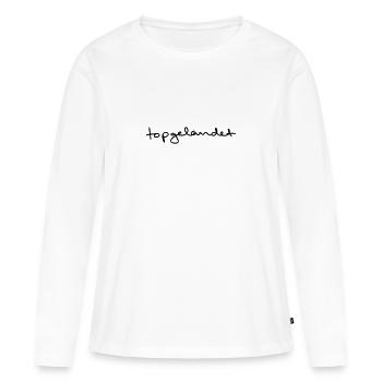 topgelandet Gleitschirm - Frauen Premium Bio Langarmshirt - Weiß - Vorne - Julia (174cm)