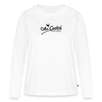 Skydive - Women's Premium Organic Long Sleeve Shirt - white - Front - Julia (174cm)