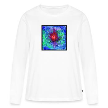 Biohazard - Women's Premium Organic Long Sleeve Shirt - white - Front - Julia (174cm)
