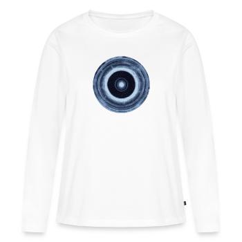 Leere - Frauen Premium Bio Langarmshirt - Weiß - Vorne - Julia (174cm)