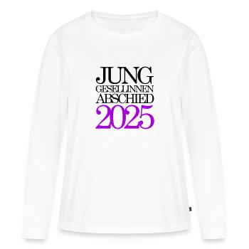 Bachelorette Party 2025 Bachelorette Party - Women's Premium Organic Long Sleeve Shirt - white - Front - Julia (174cm)