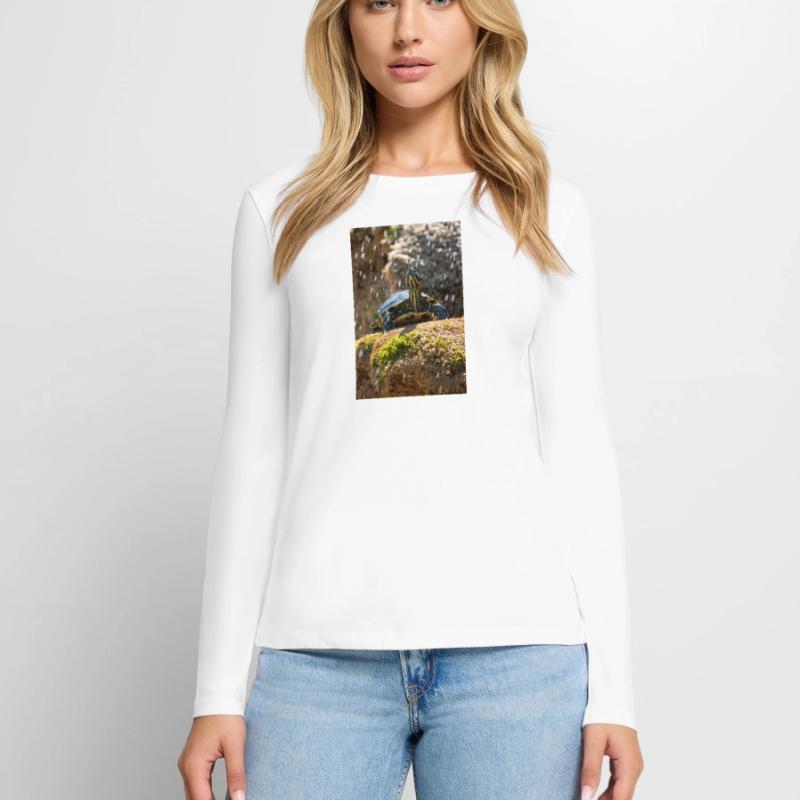 Trachemys scripta scripta scripta T-shirt manches longues Premium bio Femme