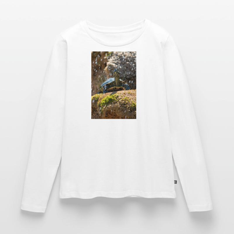 Trachemys scripta scripta scripta T-shirt manches longues Premium bio Femme