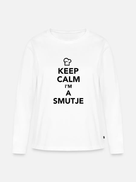 Smutje - Frauen Premium Bio Langarmshirt - Weiß