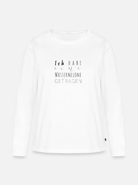 Dirty Dancing - Frauen Premium Bio Langarmshirt - Weiß