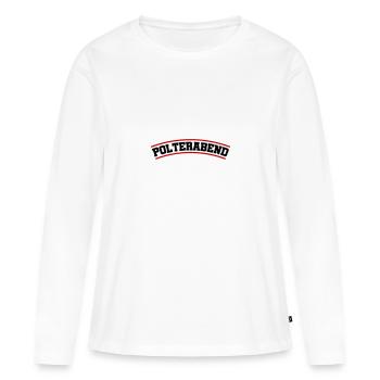 Enterrement de vie de garçon enterrement de vie de garçon - T-shirt manches longues Premium bio Femme - blanc - Devant - Julia (174cm)