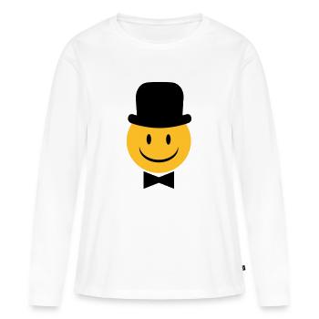groom - Women's Premium Organic Long Sleeve Shirt - white - Front - Julia (174cm)