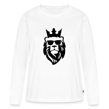 Versprechen - Frauen Premium Bio Langarmshirt - Weiß - Vorne - Julia (174cm)