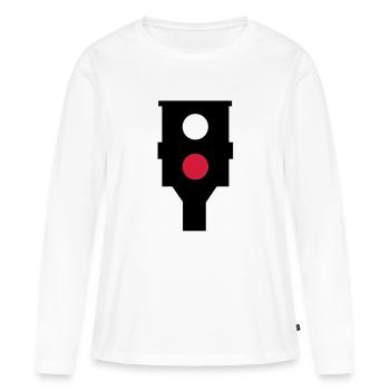 Speed camera - Women's Premium Organic Long Sleeve Shirt - white - Front - Julia (174cm)