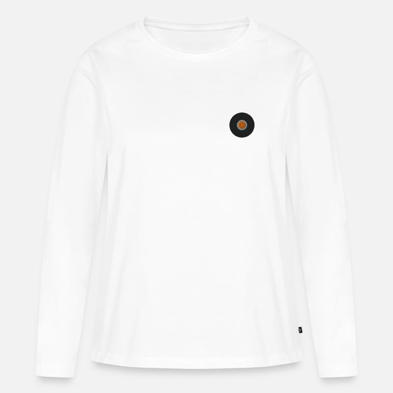 CD - Frauen Premium Bio Langarmshirt - Weiß