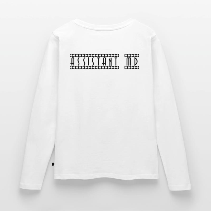 Assistant_MD T-shirt manches longues Premium bio Femme
