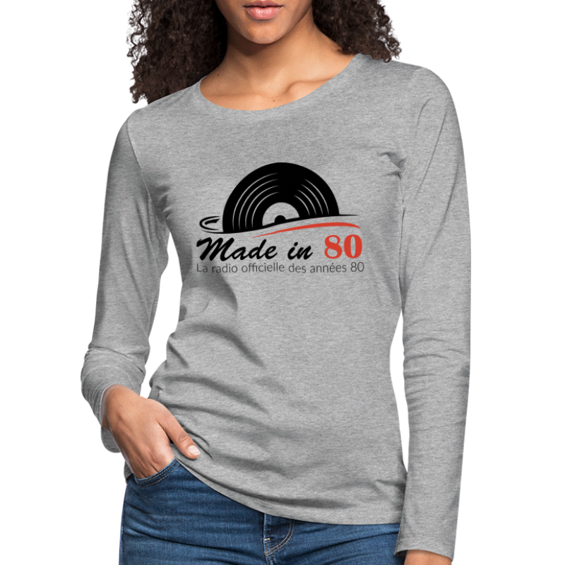 Made in 80 - T-shirt manches longues Premium Femme