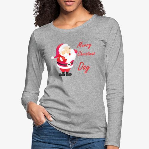 Merry Christmas Day Collections - T-shirt manches longues Premium Femme