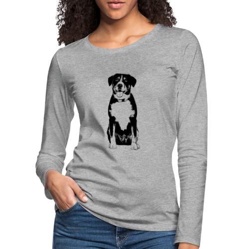 Entlebucher Sennenhund Hunde Design Geschenkidee - Frauen Premium Langarmshirt
