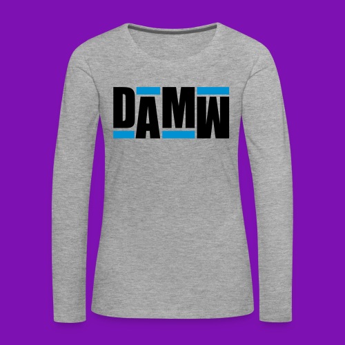 DAMW-retro - Frauen Premium Langarmshirt