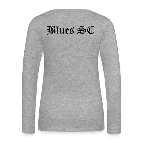 Blues SC - Långärmad premium-T-shirt dam