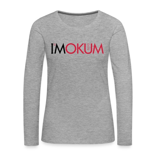I'Mokum, Mokum magazine, Mokum beanie - Vrouwen Premium shirt met lange mouwen