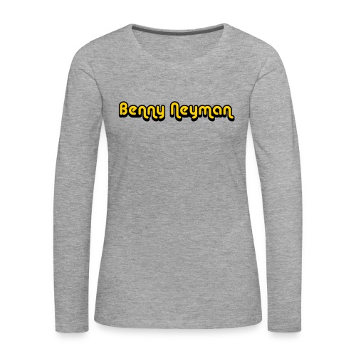 Benny Neyman - Vrouwen Premium shirt met lange mouwen