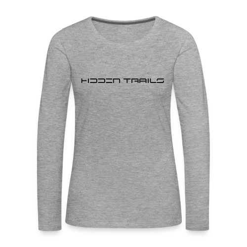 hidden trails - Frauen Premium Langarmshirt