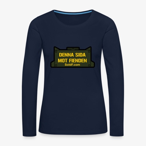DENNA SIDA MOT FIENDEN - Mina - Långärmad premium-T-shirt dam