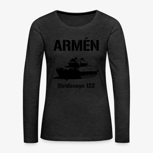 ARMÉN - Stridsvagn 122 - Långärmad premium-T-shirt dam