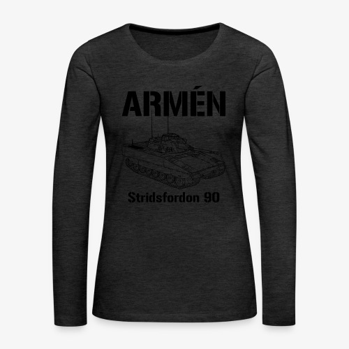 Armén Stridsfordon 9040 - Långärmad premium-T-shirt dam