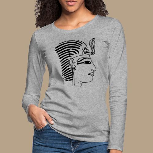 Pharao SethosI Ägypten - Frauen Premium Langarmshirt