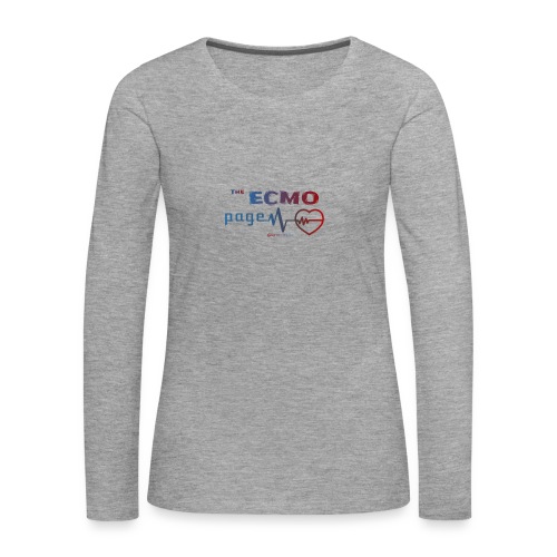 ECMO page - Maglietta Premium a manica lunga da donna