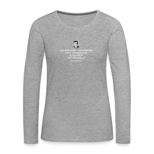 Hommage SEIGNALET BLANC - T-shirt manches longues Premium Femme