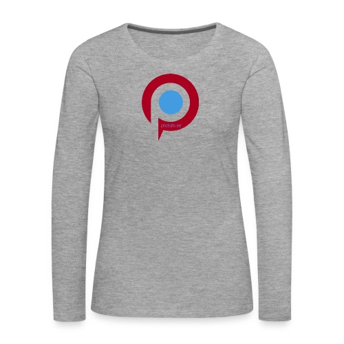 Pictab - Långärmad premium-T-shirt dam